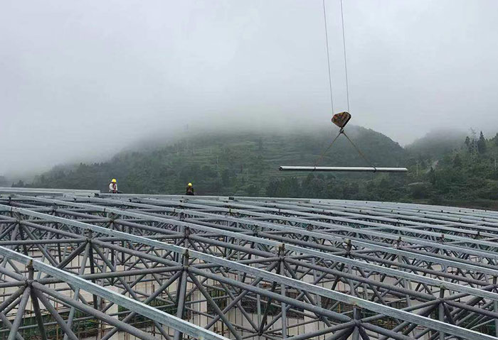 绥芬河网架施工